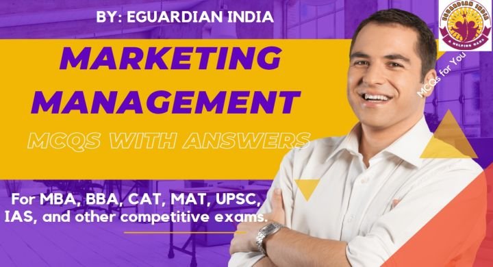 MCQs on marketing management