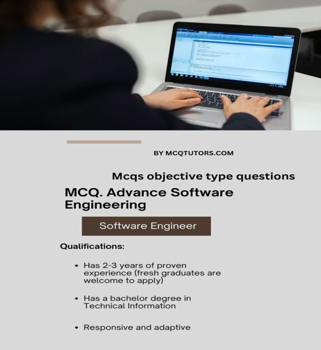 MCQ. Advance Software Engineering