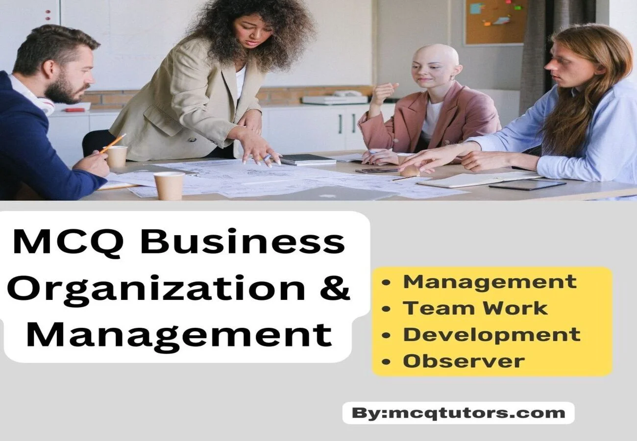 Business Organisation and Management MCQ