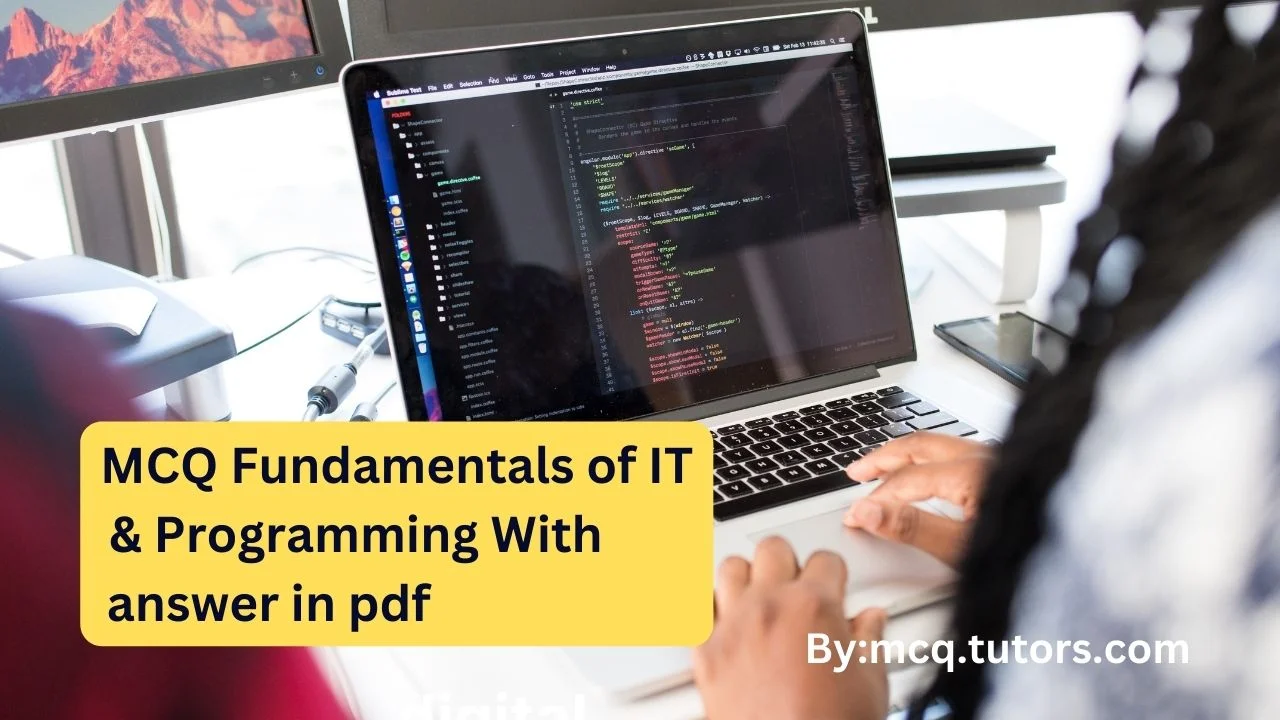 Fundamentals of IT & Programming