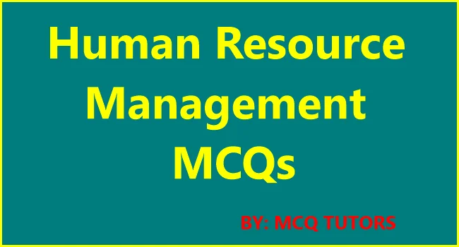 Human Resource Management multiple choice question